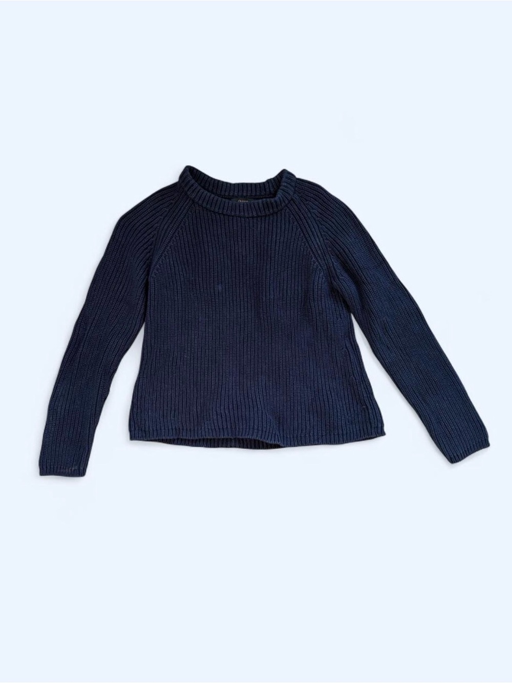 Quince Fisherman’s crew Navy Sweater 100% organic cotton